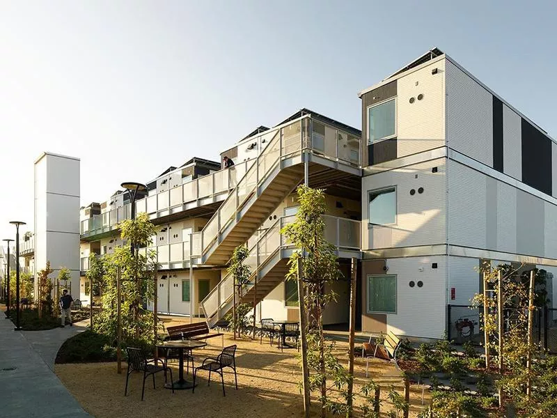 Maisons conteneurs préfabriquées à plusieurs étages