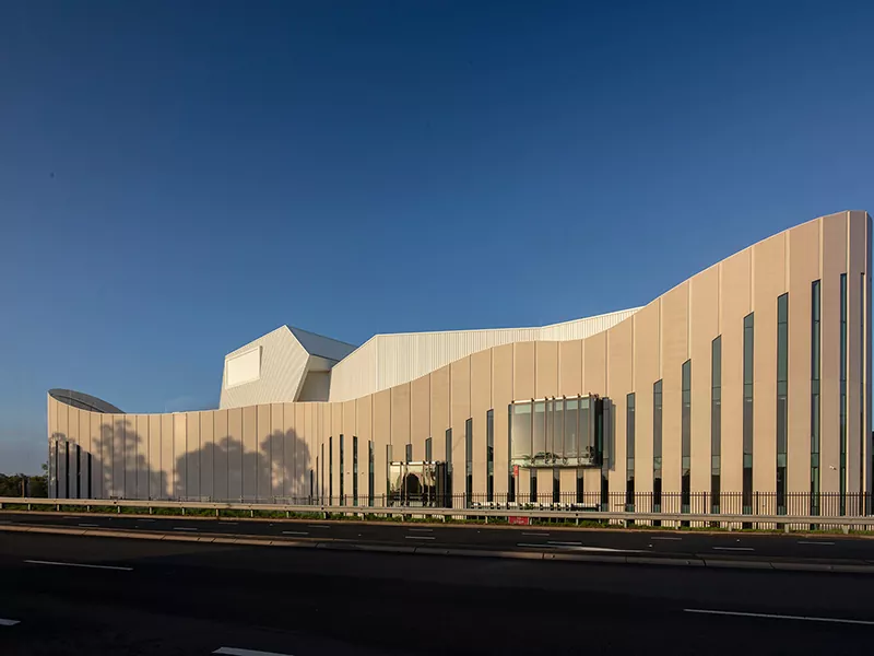 Bâtiment de théâtre de structure en acier