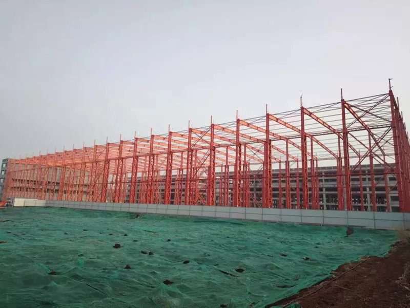 Structure d'acier de l'atelier d'entrepôt en acier